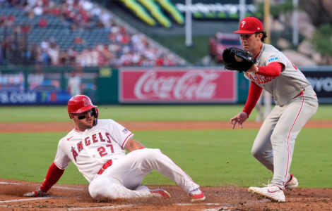 Phillies Angels Baseball